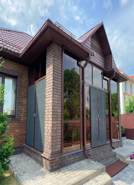 Монтаж направляющих и профиля